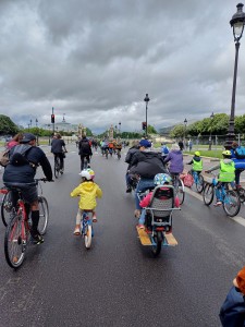 enfants à vélo